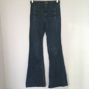 🌺 Mother Denim The Drama Flare High Waist Jeans